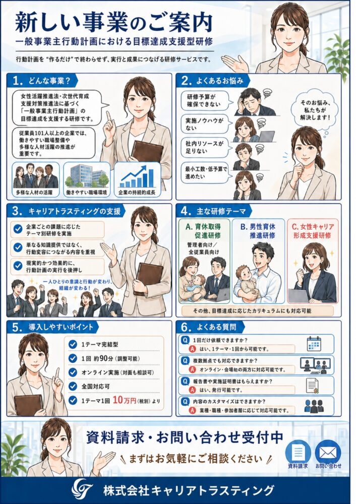 マンガで解説♪新規事業内容